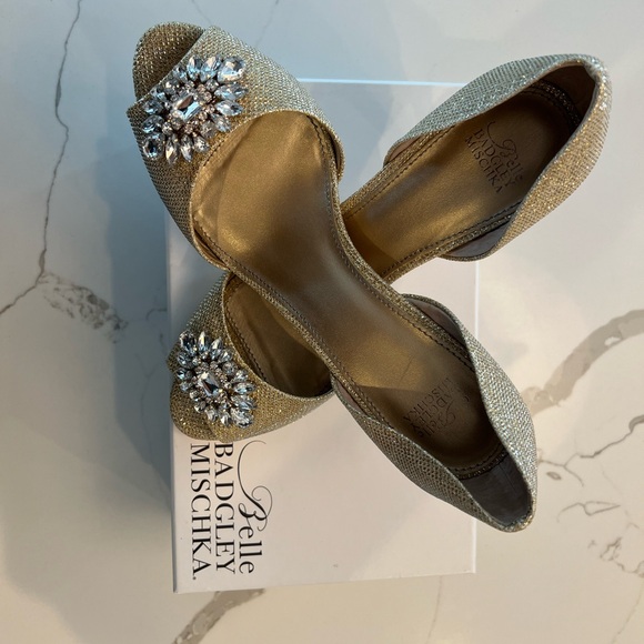 Badgley Mischka Evening Shoes - Picture 8 of 9